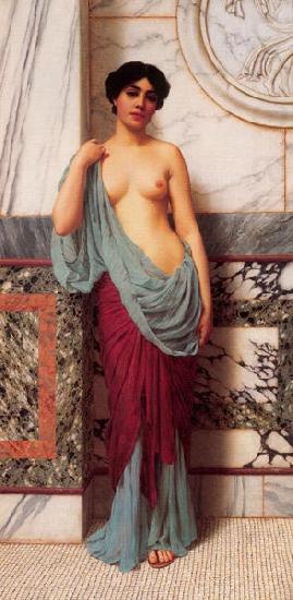 At the Thermae, John William Godward